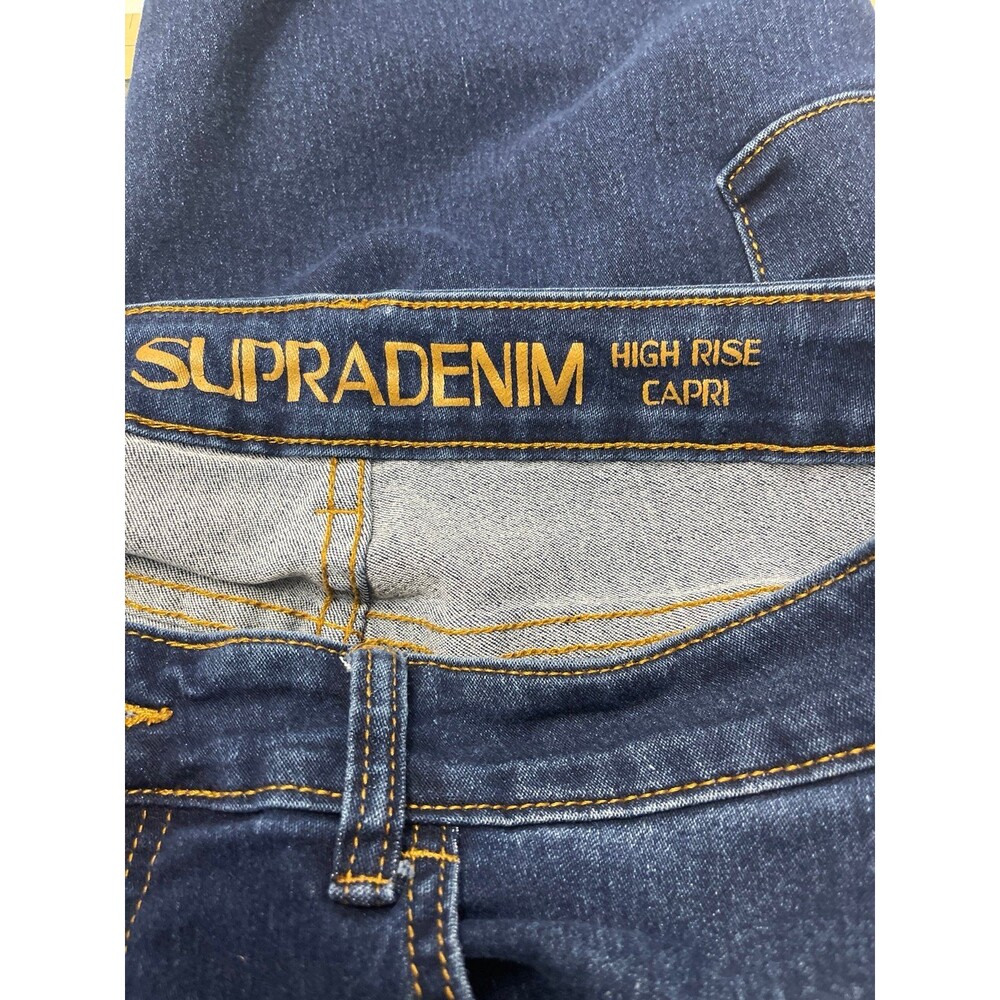 Supra Denim High Rise Capri Size 18 - Picture 3 of 5